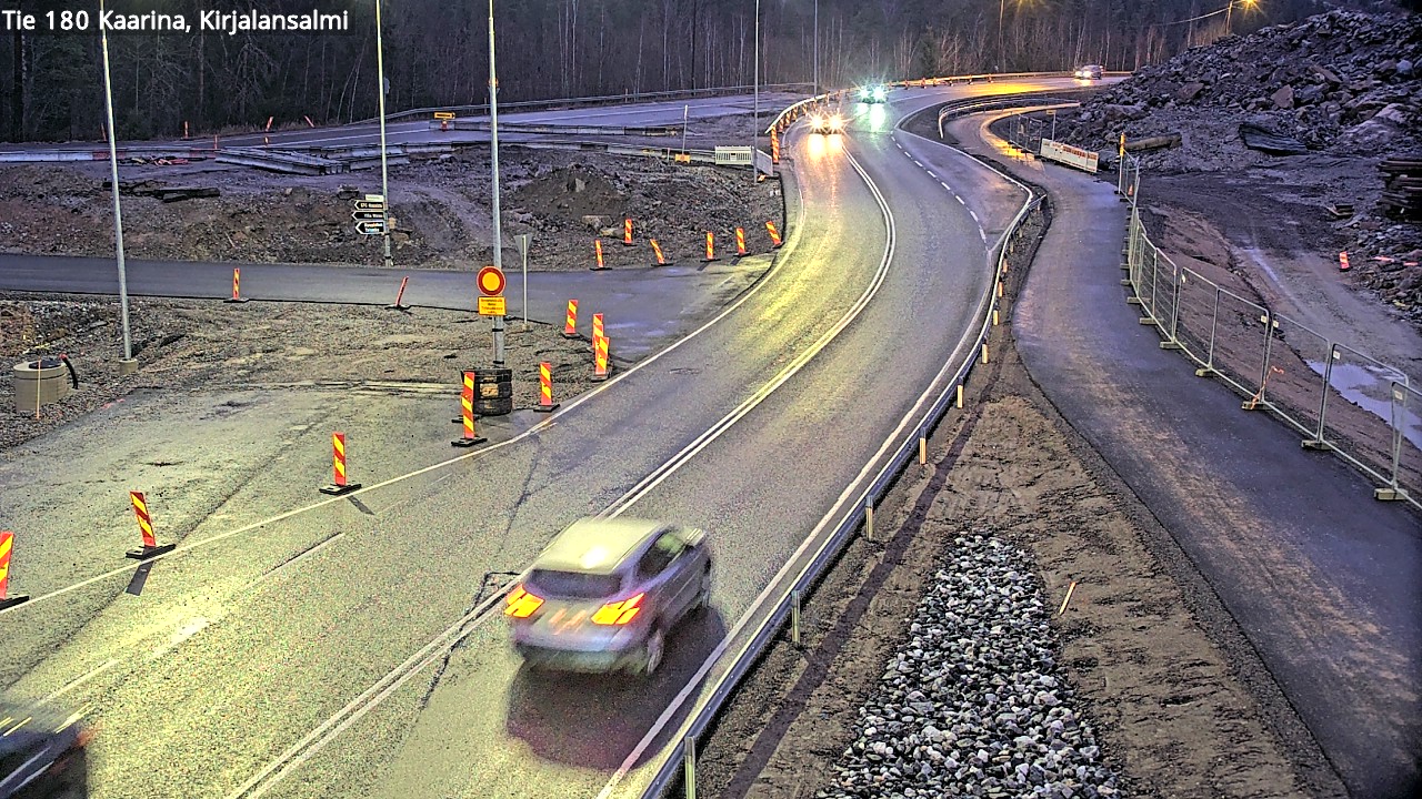 Weather Camera Image Väg 180 St:karins, Rävensundet, Kaarina, Varsinais-Suomi