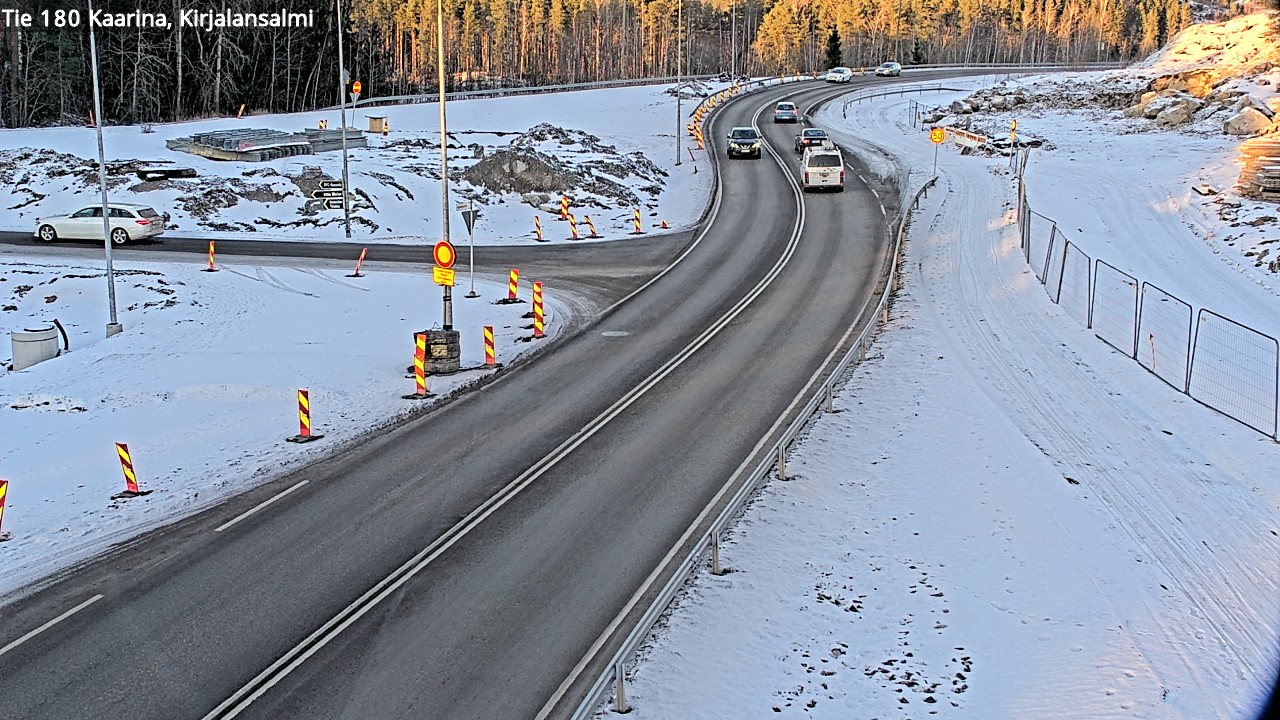 Weather Camera Image Road 180 Kaarina, Kirjalansalmi, Kaarina, Varsinais-Suomi