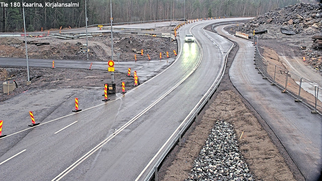 Weather Camera Image Väg 180 St:karins, Rävensundet, Kaarina, Varsinais-Suomi