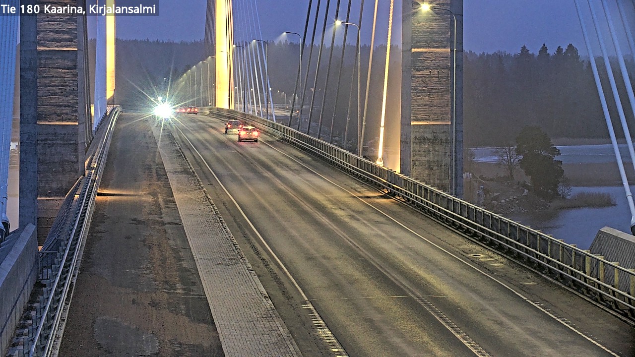 Weather Camera Image Väg 180 St:karins, Rävensundet, Kaarina, Varsinais-Suomi