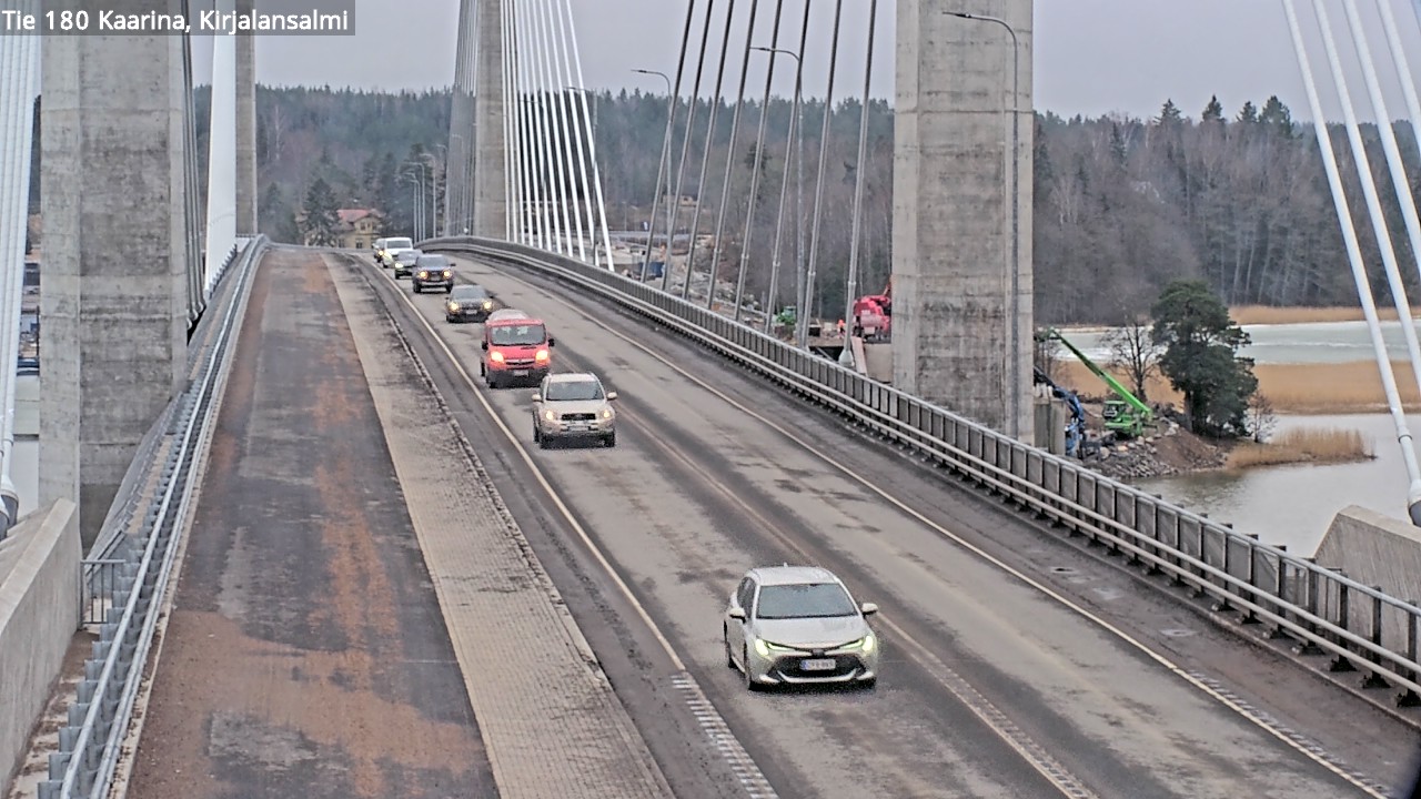 Kelikamerat Kuva Tie 180 Kaarina, Kirjalansalmi, Kaarina, Varsinais-Suomi