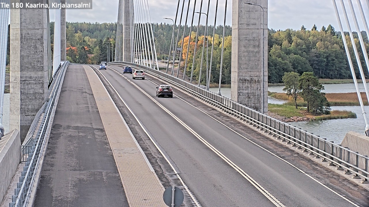 Weather Camera Image Road 180 Kaarina, Kirjalansalmi, Kaarina, Varsinais-Suomi
