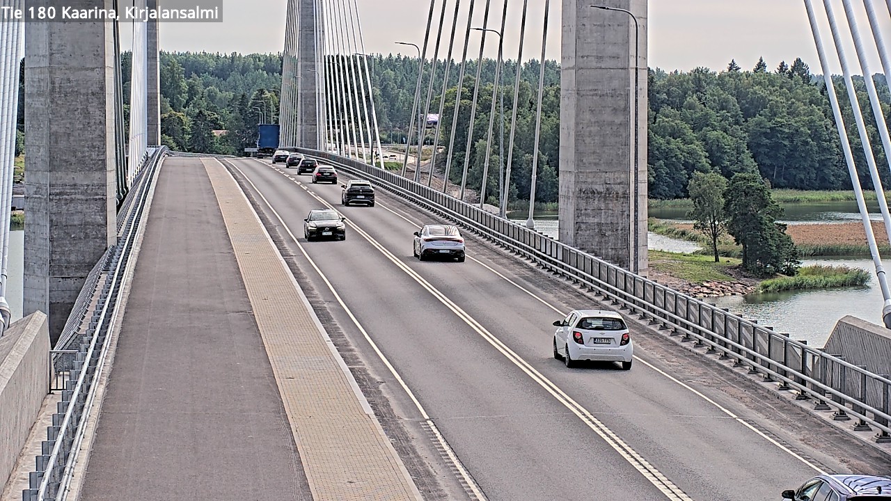 Weather Camera Image Road 180 Kaarina, Kirjalansalmi, Kaarina, Varsinais-Suomi