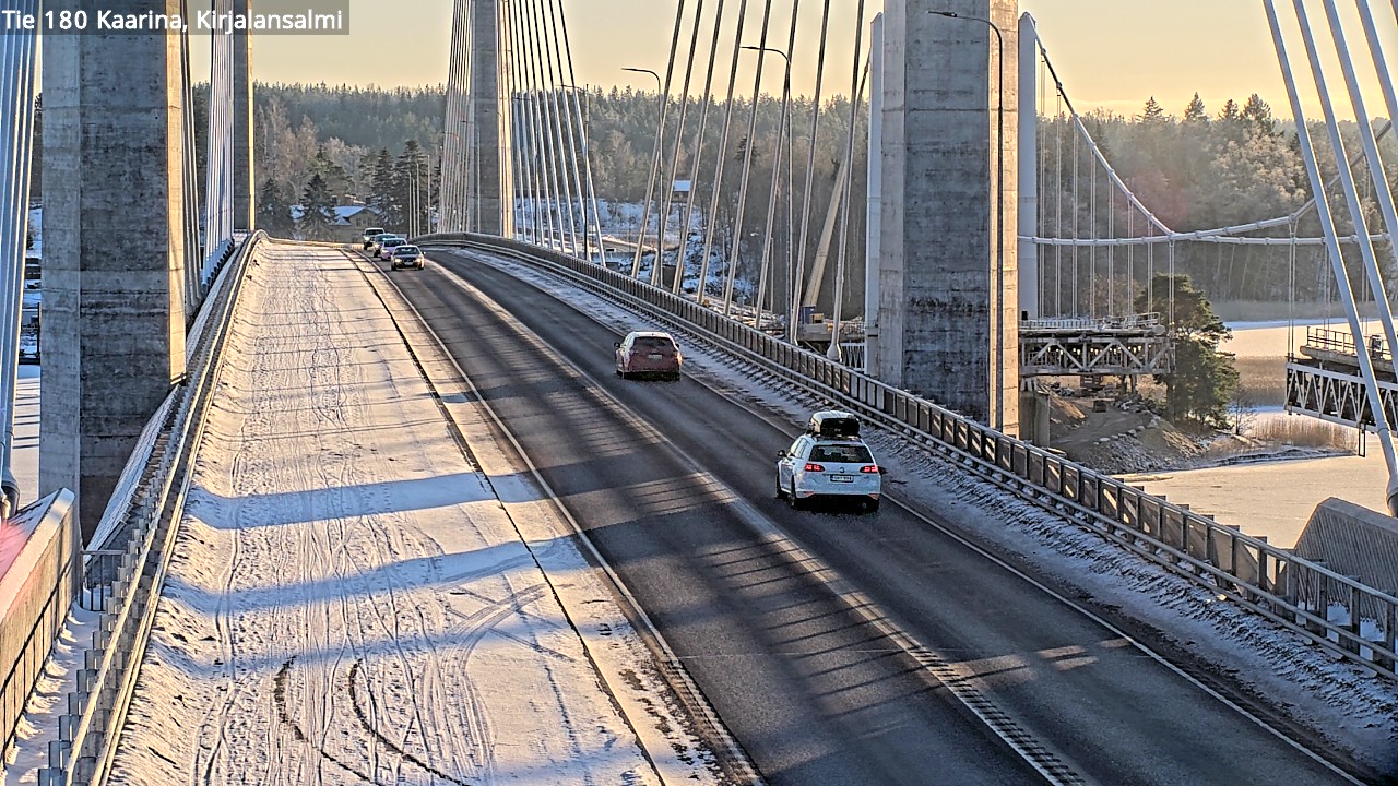 Weather Camera Image Road 180 Kaarina, Kirjalansalmi, Kaarina, Varsinais-Suomi