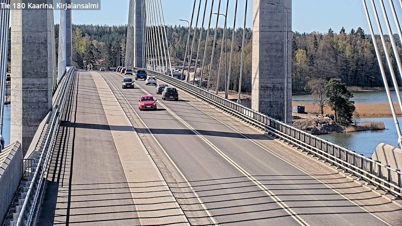 Weather Camera Image Road 180 Kaarina, Kirjalansalmi, Kaarina, Varsinais-Suomi