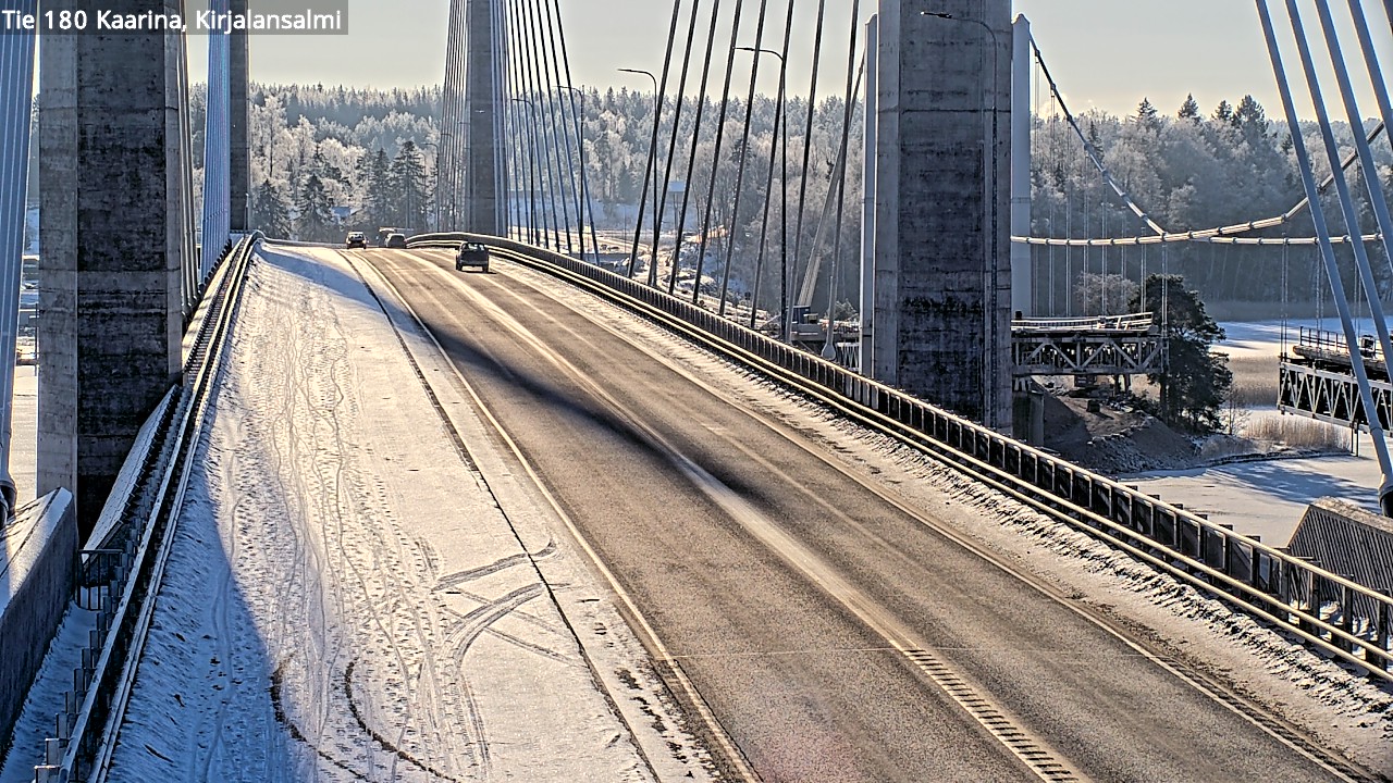 Weather Camera Image Road 180 Kaarina, Kirjalansalmi, Kaarina, Varsinais-Suomi
