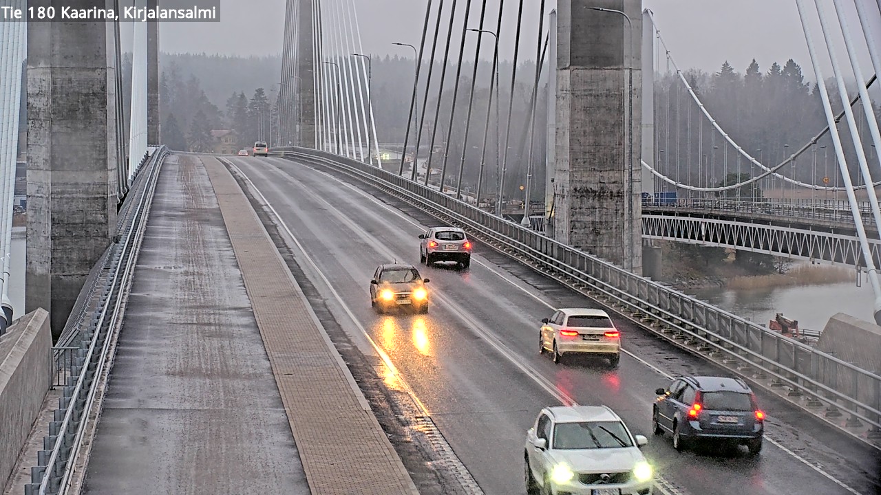 Weather Camera Image Väg 180 St:karins, Rävensundet, Kaarina, Varsinais-Suomi