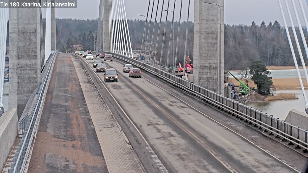 Weather Camera Image Road 180 Kaarina, Kirjalansalmi, Kaarina, Varsinais-Suomi