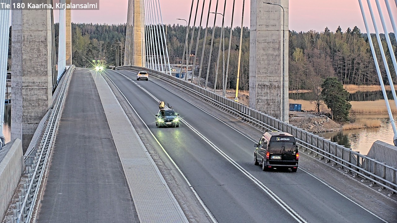 Weather Camera Image Road 180 Kaarina, Kirjalansalmi, Kaarina, Varsinais-Suomi