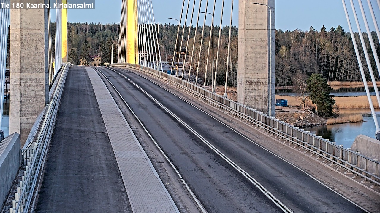 Weather Camera Image Road 180 Kaarina, Kirjalansalmi, Kaarina, Varsinais-Suomi