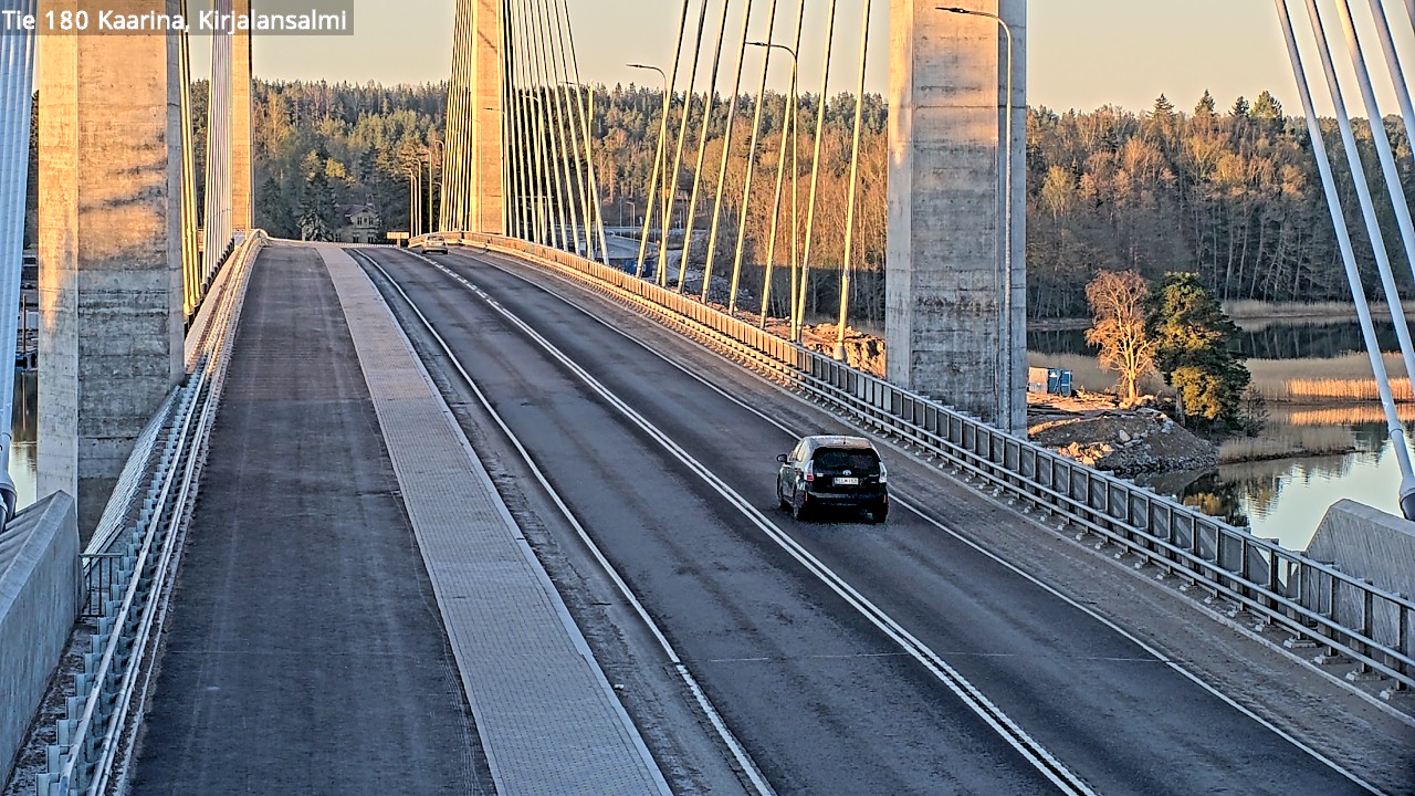 Weather Camera Image Road 180 Kaarina, Kirjalansalmi, Kaarina, Varsinais-Suomi