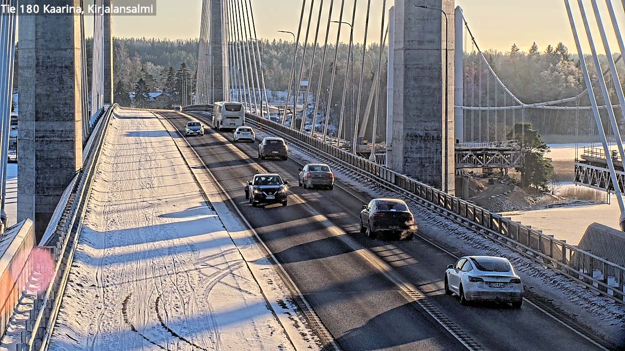 Weather Camera Image Road 180 Kaarina, Kirjalansalmi, Kaarina, Varsinais-Suomi