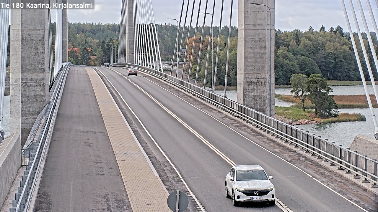 Weather Camera Image Road 180 Kaarina, Kirjalansalmi, Kaarina, Varsinais-Suomi
