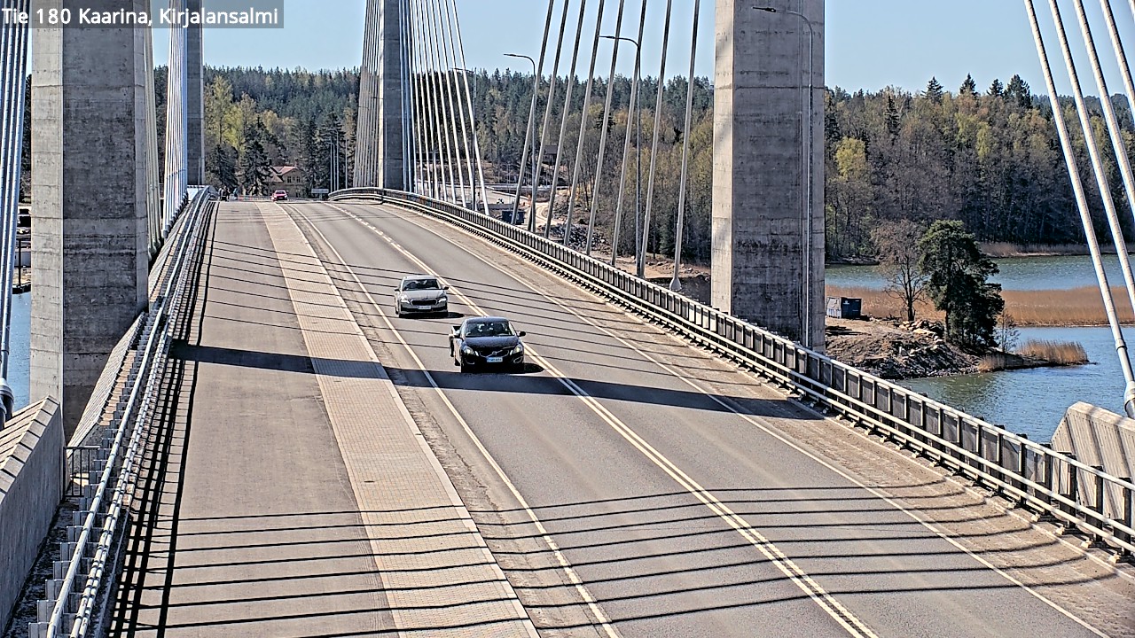 Weather Camera Image Road 180 Kaarina, Kirjalansalmi, Kaarina, Varsinais-Suomi
