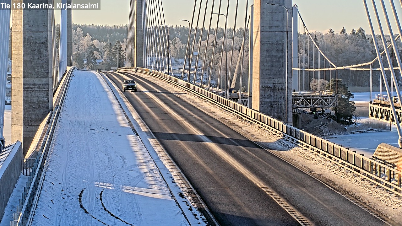 Weather Camera Image Road 180 Kaarina, Kirjalansalmi, Kaarina, Varsinais-Suomi