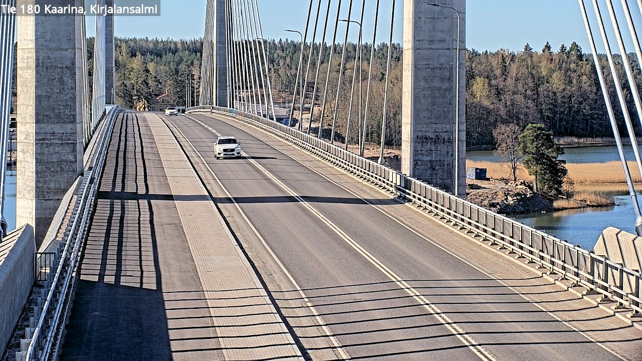 Weather Camera Image Road 180 Kaarina, Kirjalansalmi, Kaarina, Varsinais-Suomi