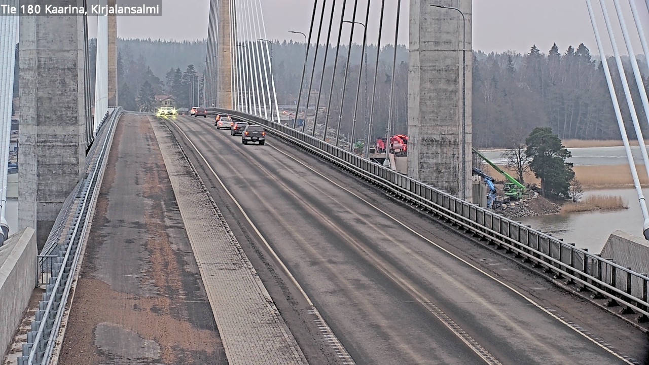 Weather Camera Image Road 180 Kaarina, Kirjalansalmi, Kaarina, Varsinais-Suomi