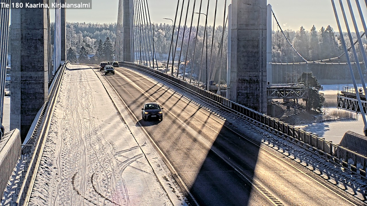 Weather Camera Image Road 180 Kaarina, Kirjalansalmi, Kaarina, Varsinais-Suomi