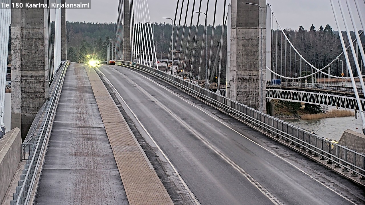 Weather Camera Image Väg 180 St:karins, Rävensundet, Kaarina, Varsinais-Suomi