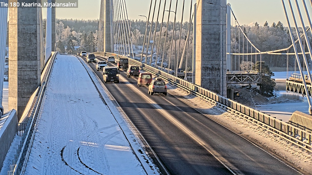 Weather Camera Image Road 180 Kaarina, Kirjalansalmi, Kaarina, Varsinais-Suomi