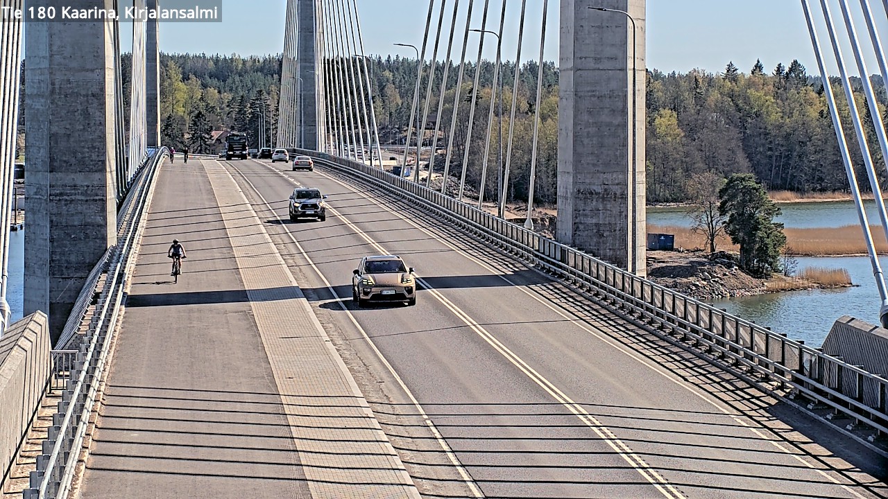 Weather Camera Image Road 180 Kaarina, Kirjalansalmi, Kaarina, Varsinais-Suomi