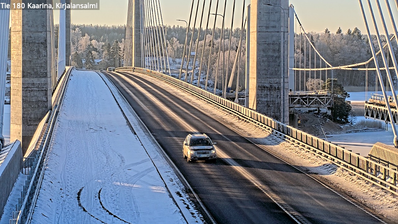 Weather Camera Image Road 180 Kaarina, Kirjalansalmi, Kaarina, Varsinais-Suomi