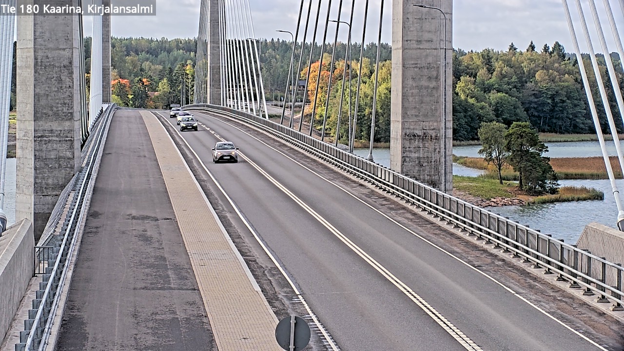 Weather Camera Image Road 180 Kaarina, Kirjalansalmi, Kaarina, Varsinais-Suomi