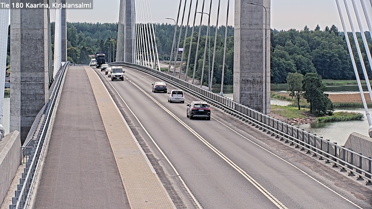 Weather Camera Image Road 180 Kaarina, Kirjalansalmi, Kaarina, Varsinais-Suomi