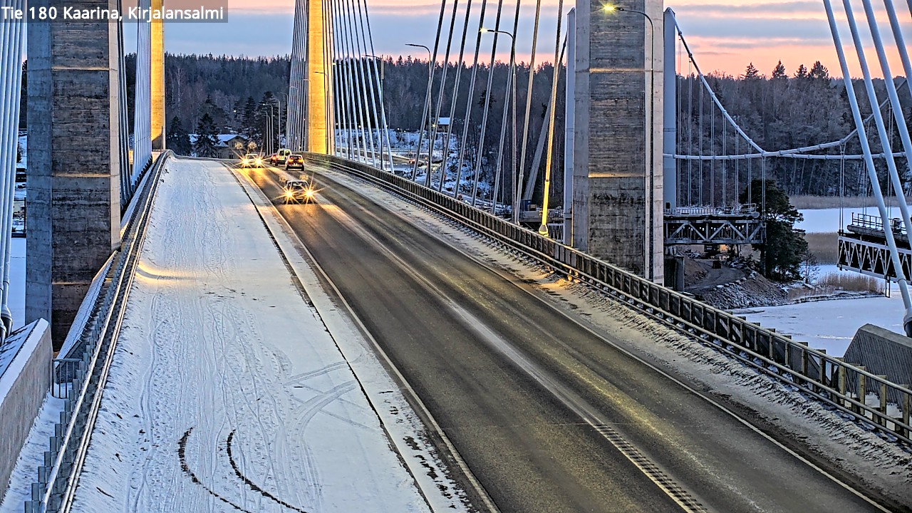 Weather Camera Image Road 180 Kaarina, Kirjalansalmi, Kaarina, Varsinais-Suomi