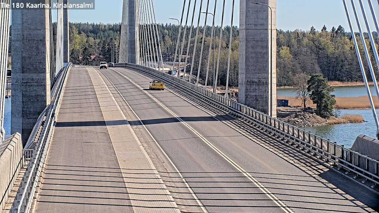 Weather Camera Image Road 180 Kaarina, Kirjalansalmi, Kaarina, Varsinais-Suomi