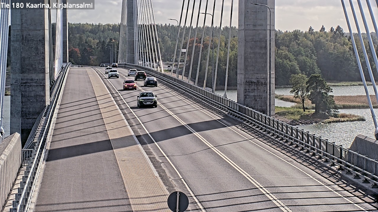 Weather Camera Image Road 180 Kaarina, Kirjalansalmi, Kaarina, Varsinais-Suomi