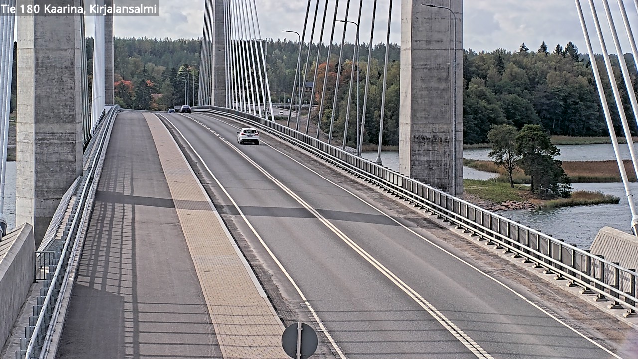 Weather Camera Image Road 180 Kaarina, Kirjalansalmi, Kaarina, Varsinais-Suomi