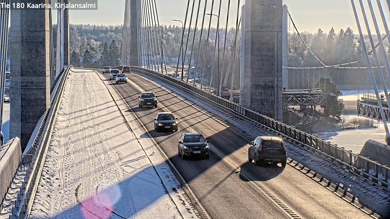 Weather Camera Image Road 180 Kaarina, Kirjalansalmi, Kaarina, Varsinais-Suomi
