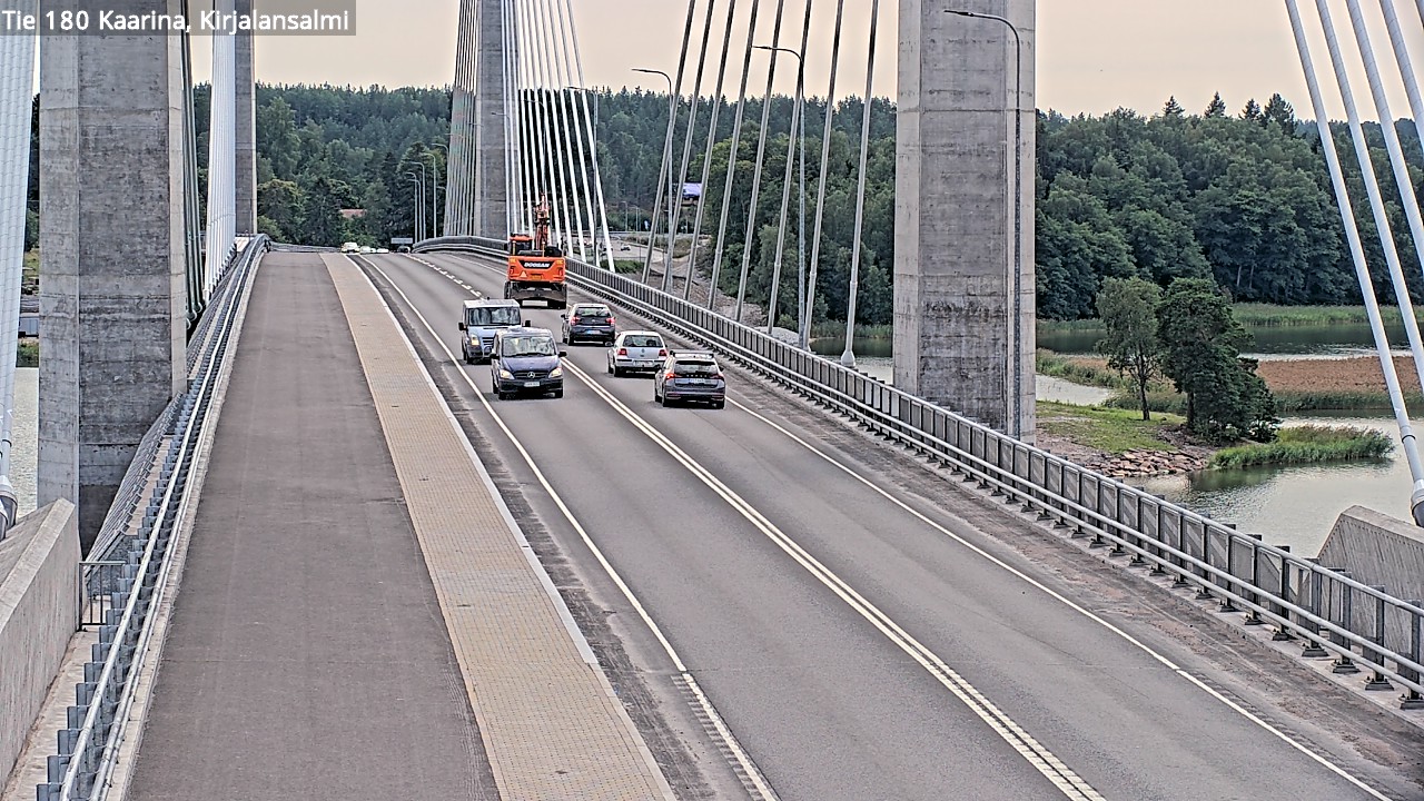 Weather Camera Image Väg 180 St:karins, Rävensundet, Kaarina, Varsinais-Suomi