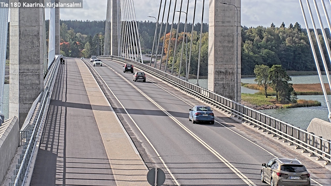 Weather Camera Image Road 180 Kaarina, Kirjalansalmi, Kaarina, Varsinais-Suomi