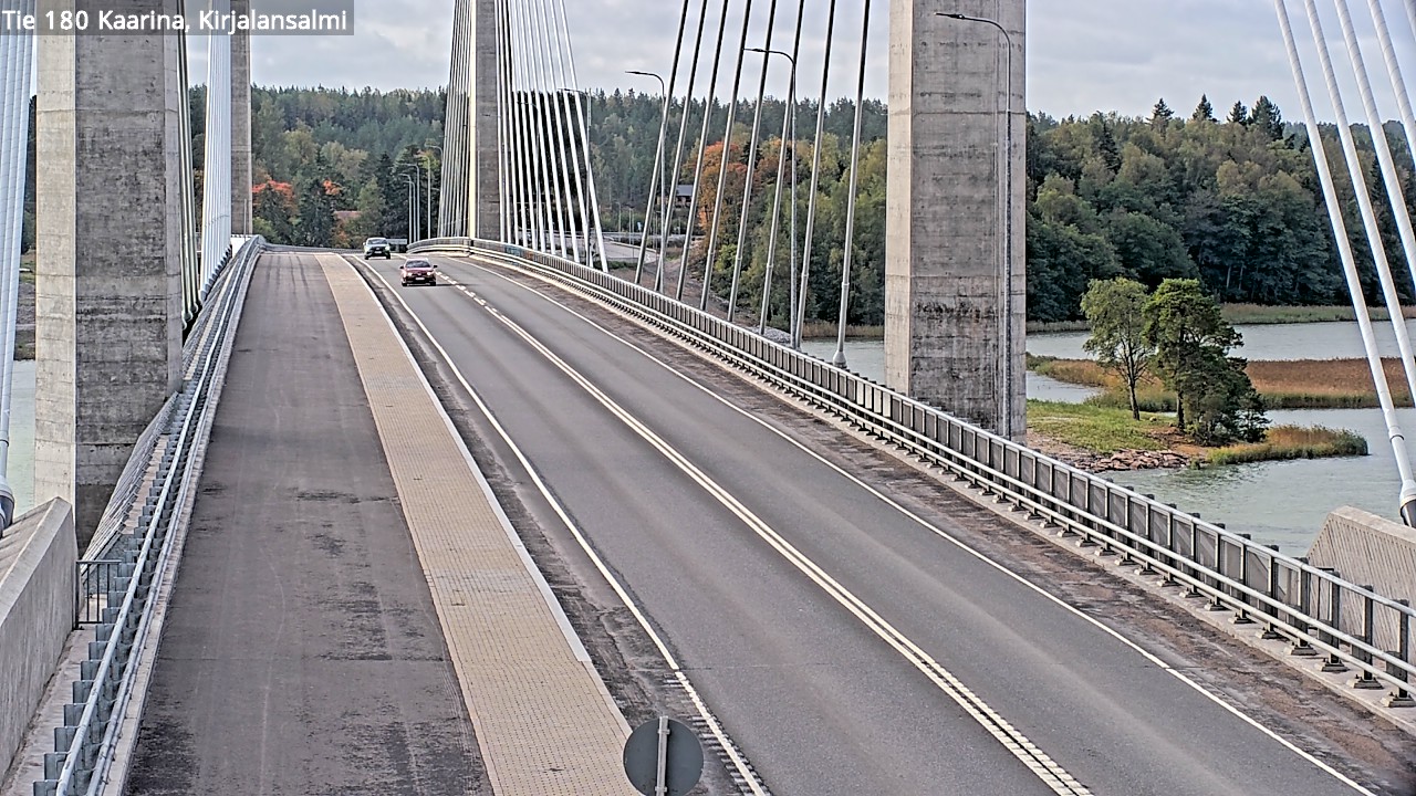 Weather Camera Image Road 180 Kaarina, Kirjalansalmi, Kaarina, Varsinais-Suomi