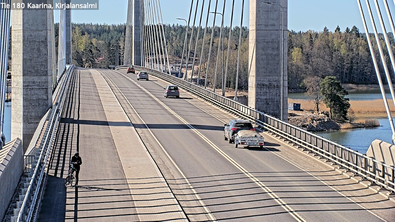 Weather Camera Image Road 180 Kaarina, Kirjalansalmi, Kaarina, Varsinais-Suomi