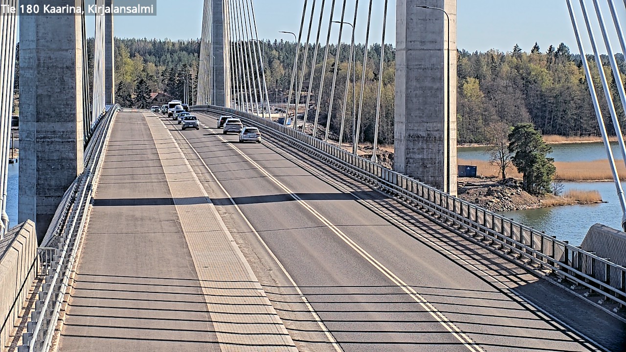 Weather Camera Image Road 180 Kaarina, Kirjalansalmi, Kaarina, Varsinais-Suomi