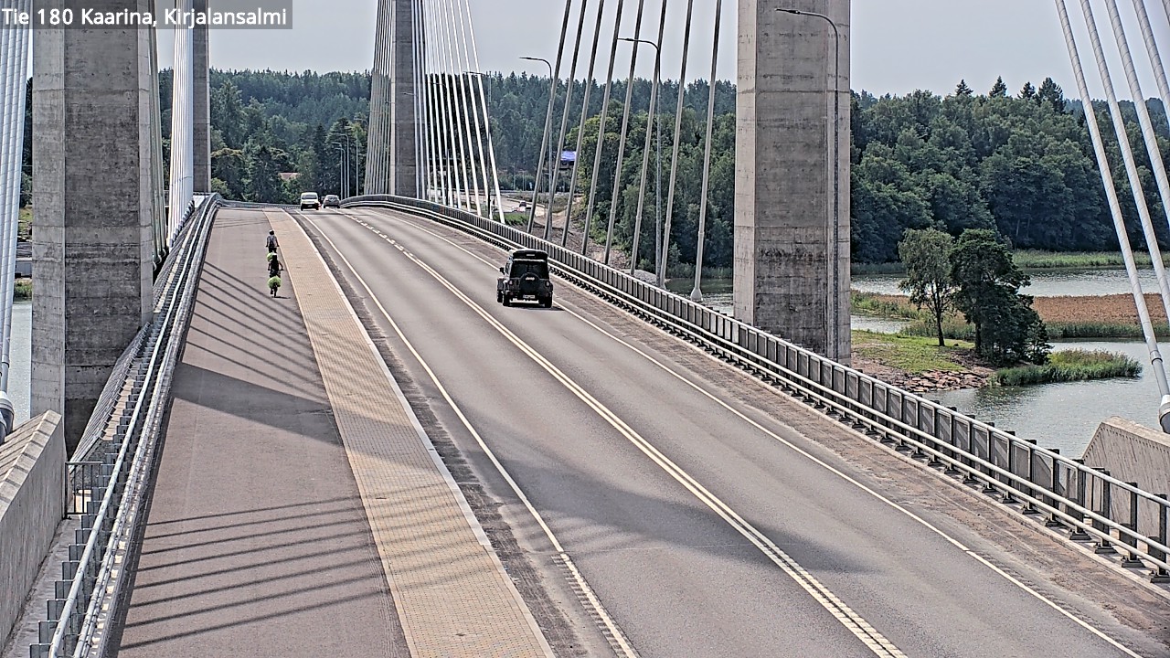 Weather Camera Image Väg 180 St:karins, Rävensundet, Kaarina, Varsinais-Suomi