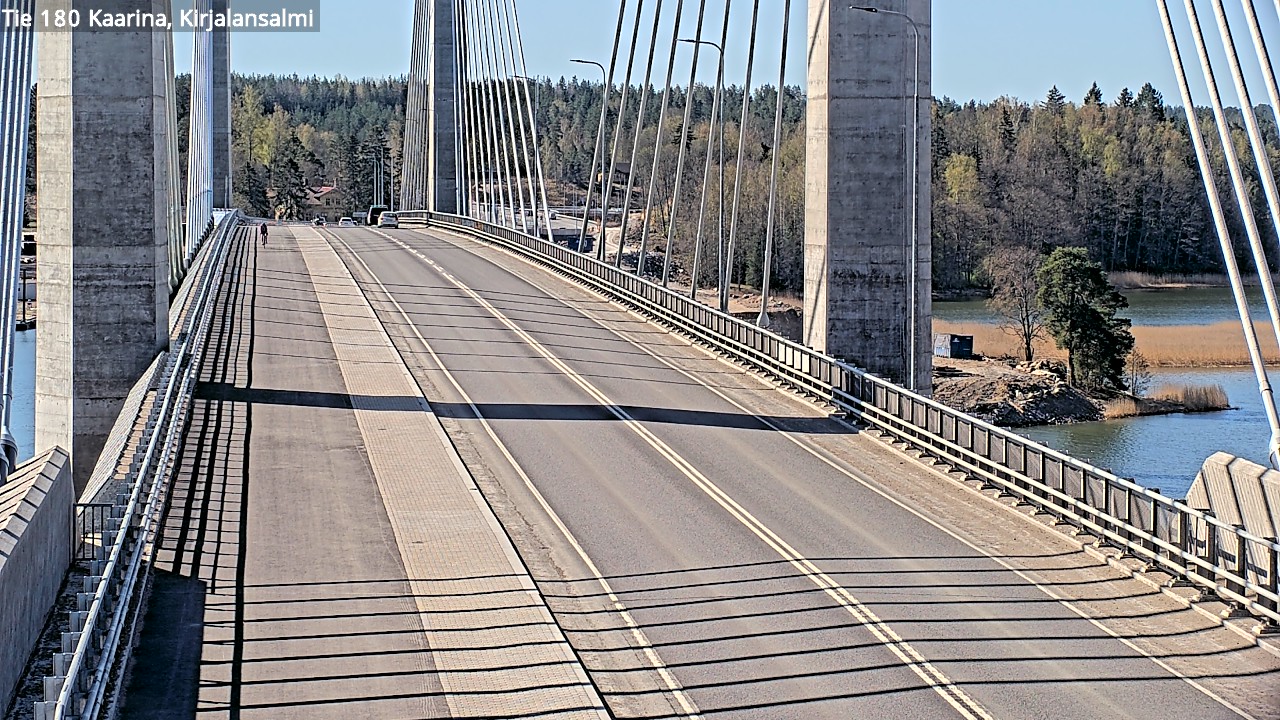 Weather Camera Image Road 180 Kaarina, Kirjalansalmi, Kaarina, Varsinais-Suomi