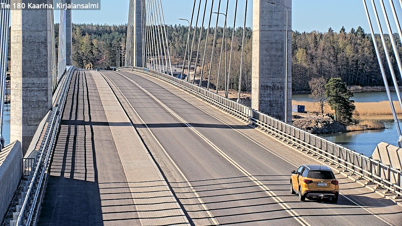 Weather Camera Image Road 180 Kaarina, Kirjalansalmi, Kaarina, Varsinais-Suomi