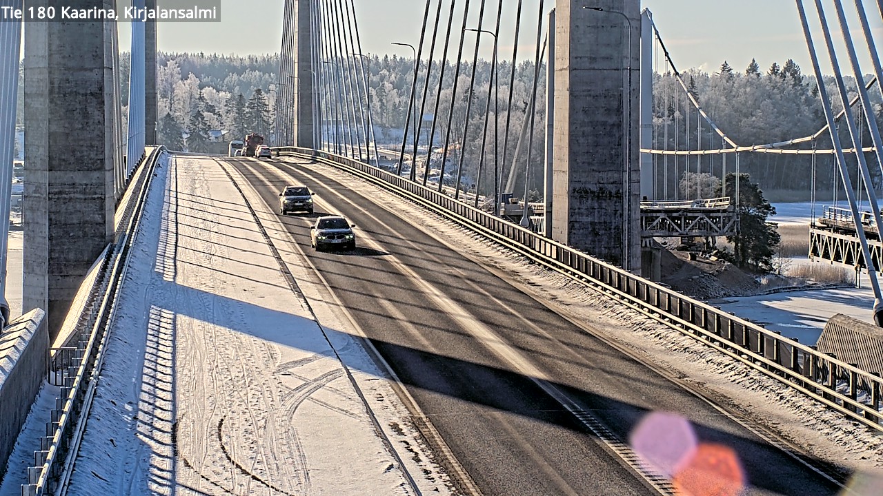 Weather Camera Image Road 180 Kaarina, Kirjalansalmi, Kaarina, Varsinais-Suomi