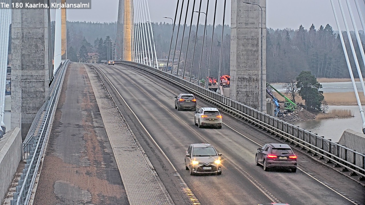 Weather Camera Image Väg 180 St:karins, Rävensundet, Kaarina, Varsinais-Suomi