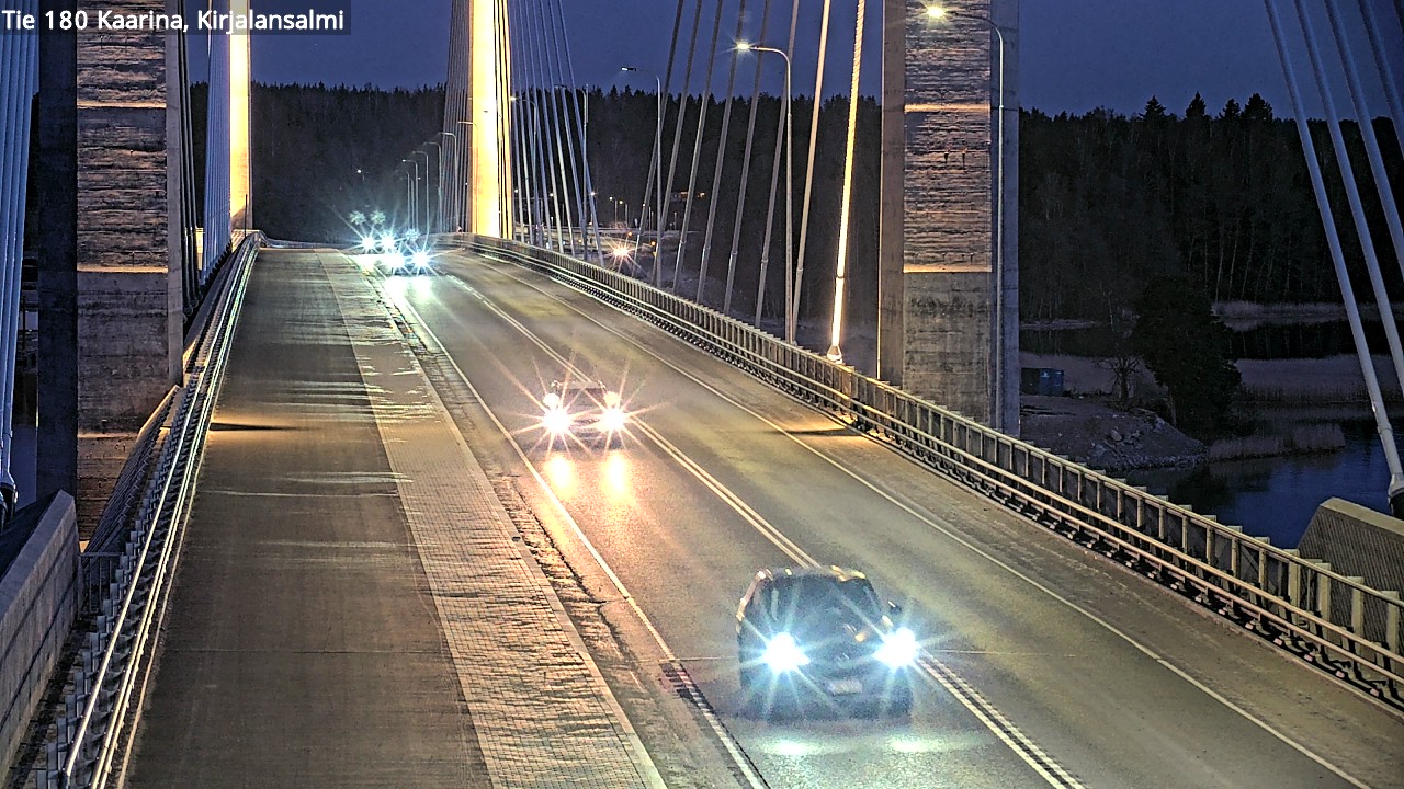 Weather Camera Image Väg 180 St:karins, Rävensundet, Kaarina, Varsinais-Suomi
