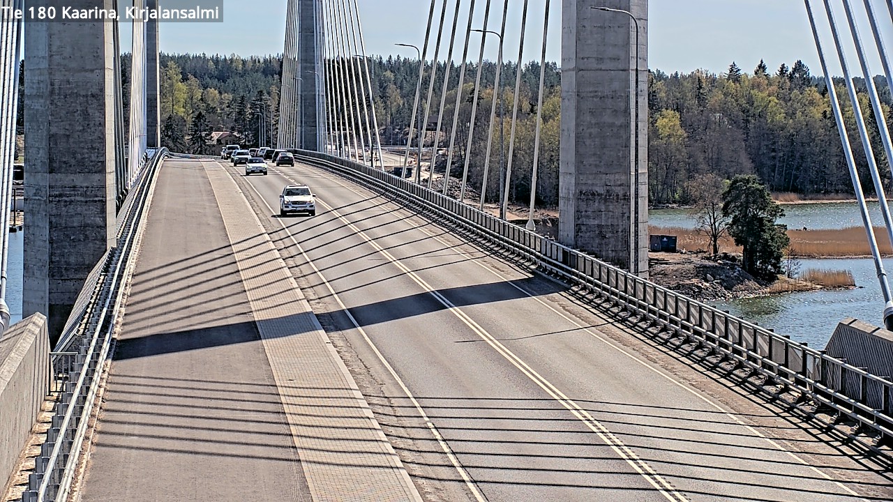 Weather Camera Image Road 180 Kaarina, Kirjalansalmi, Kaarina, Varsinais-Suomi