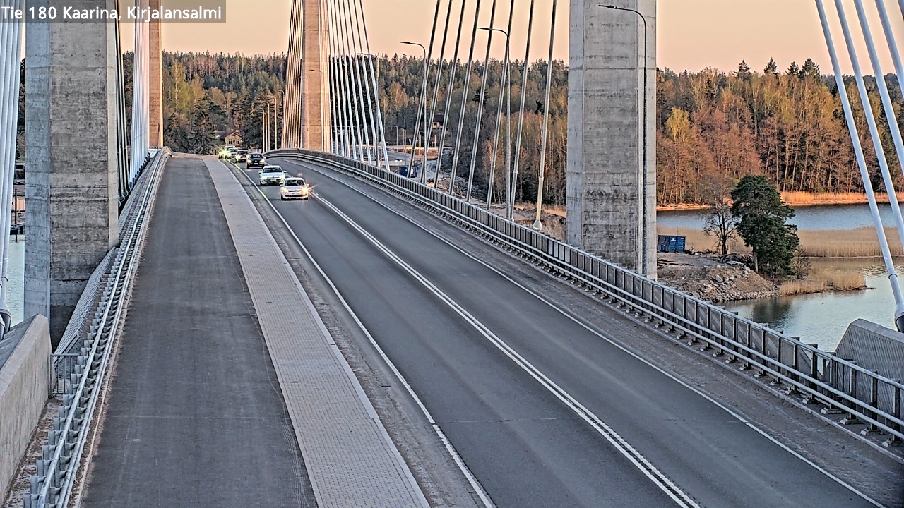 Weather Camera Image Road 180 Kaarina, Kirjalansalmi, Kaarina, Varsinais-Suomi