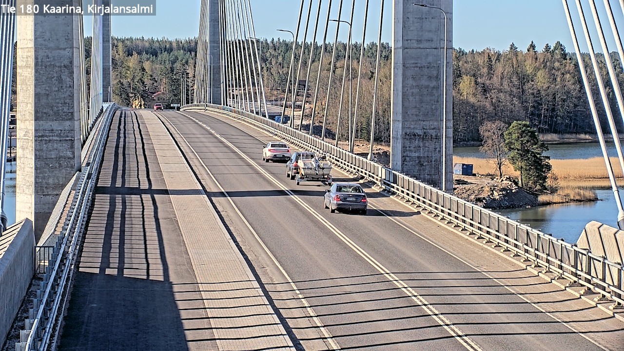 Weather Camera Image Road 180 Kaarina, Kirjalansalmi, Kaarina, Varsinais-Suomi