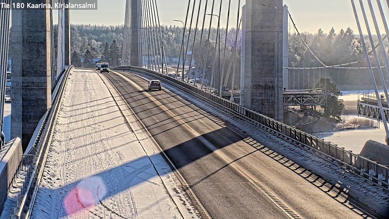 Weather Camera Image Road 180 Kaarina, Kirjalansalmi, Kaarina, Varsinais-Suomi