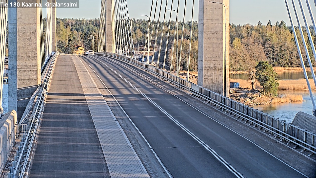 Weather Camera Image Road 180 Kaarina, Kirjalansalmi, Kaarina, Varsinais-Suomi