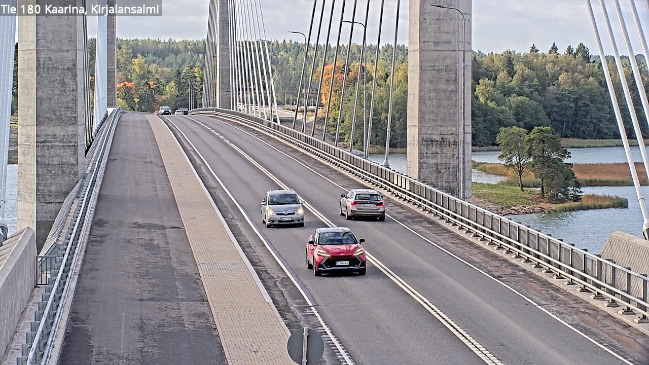 Weather Camera Image Road 180 Kaarina, Kirjalansalmi, Kaarina, Varsinais-Suomi
